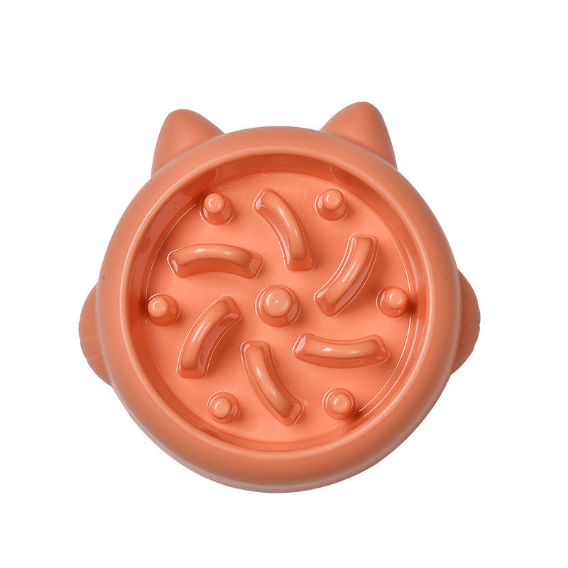 Anti-Choking Slow Feeder Pet Bowl