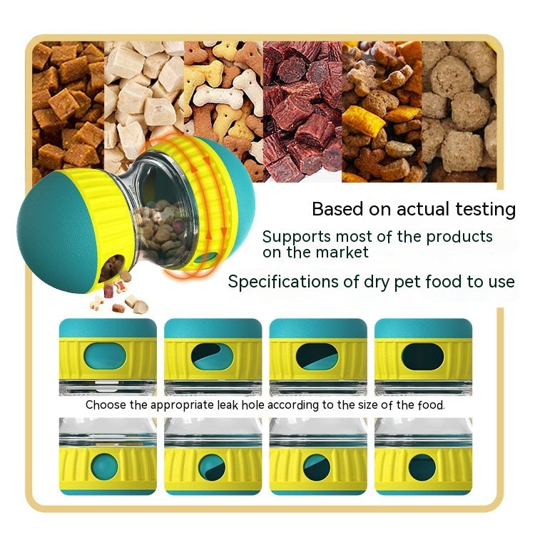 Food Dispensing Dog Puzzle Toy Tumbler