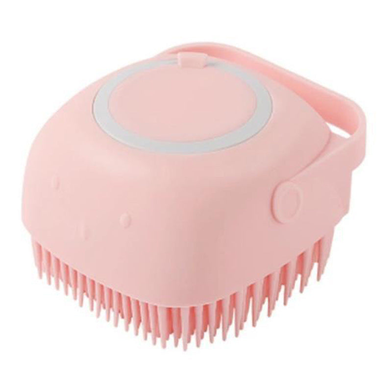 Silicone Brush with Shampoo Dispenser