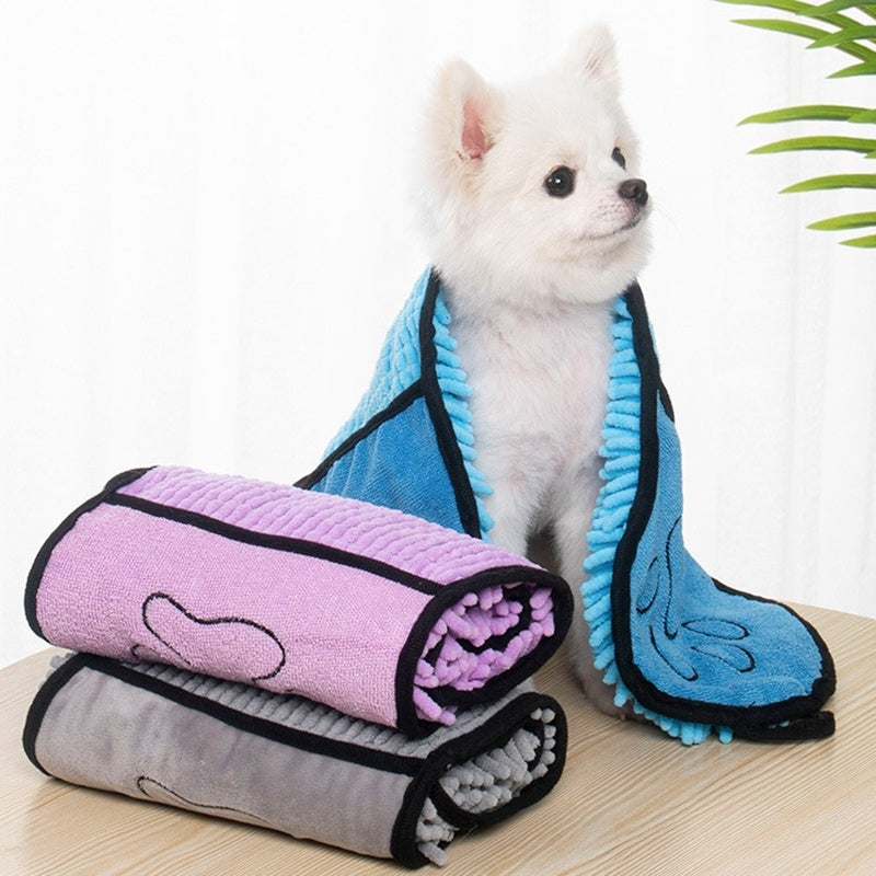 Super Absorbent Quick-Dry Pet Bath Towel
