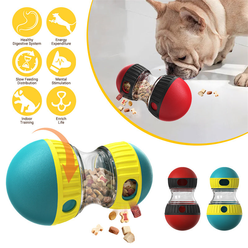 Food Dispensing Dog Puzzle Toy Tumbler