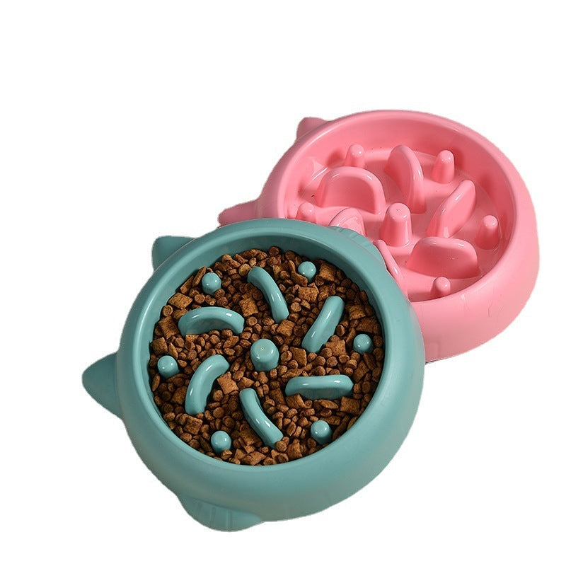 Anti-Choking Slow Feeder Pet Bowl