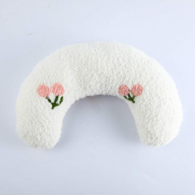 U-Shaped Pet Pillow for Cats & Small Dogs