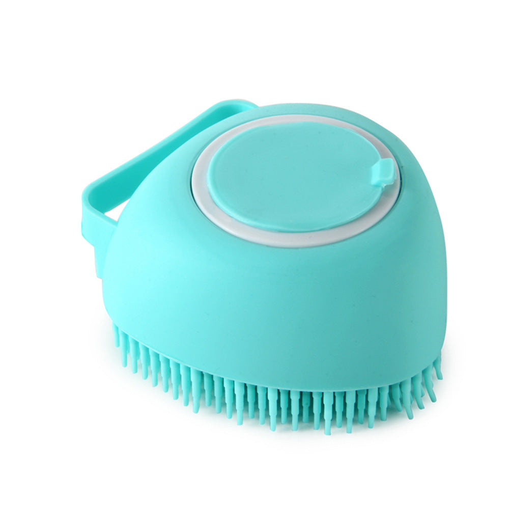Silicone Brush with Shampoo Dispenser