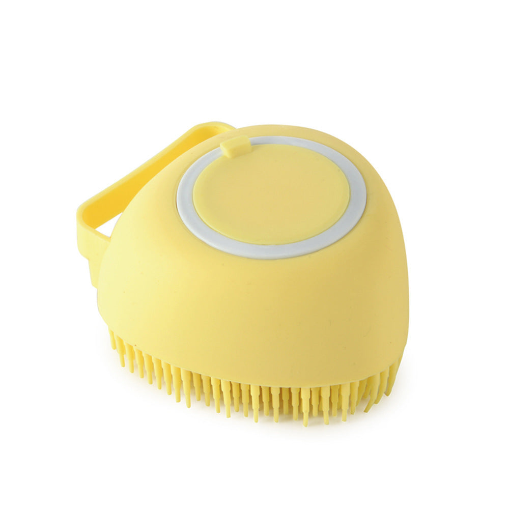Silicone Brush with Shampoo Dispenser