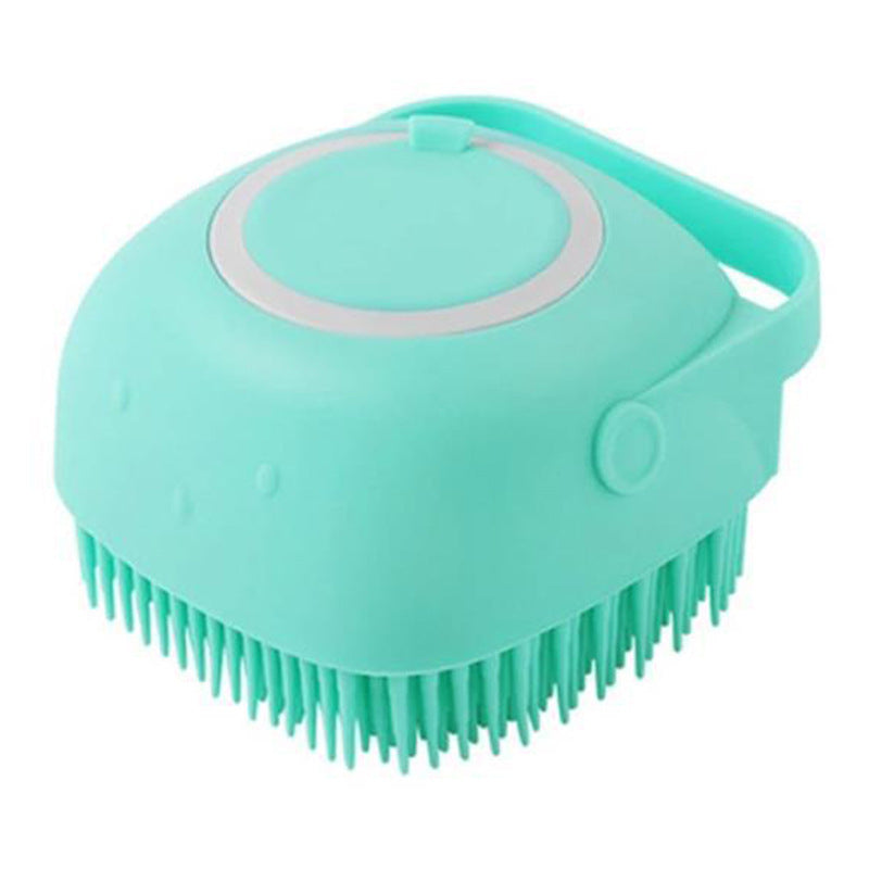 Silicone Brush with Shampoo Dispenser