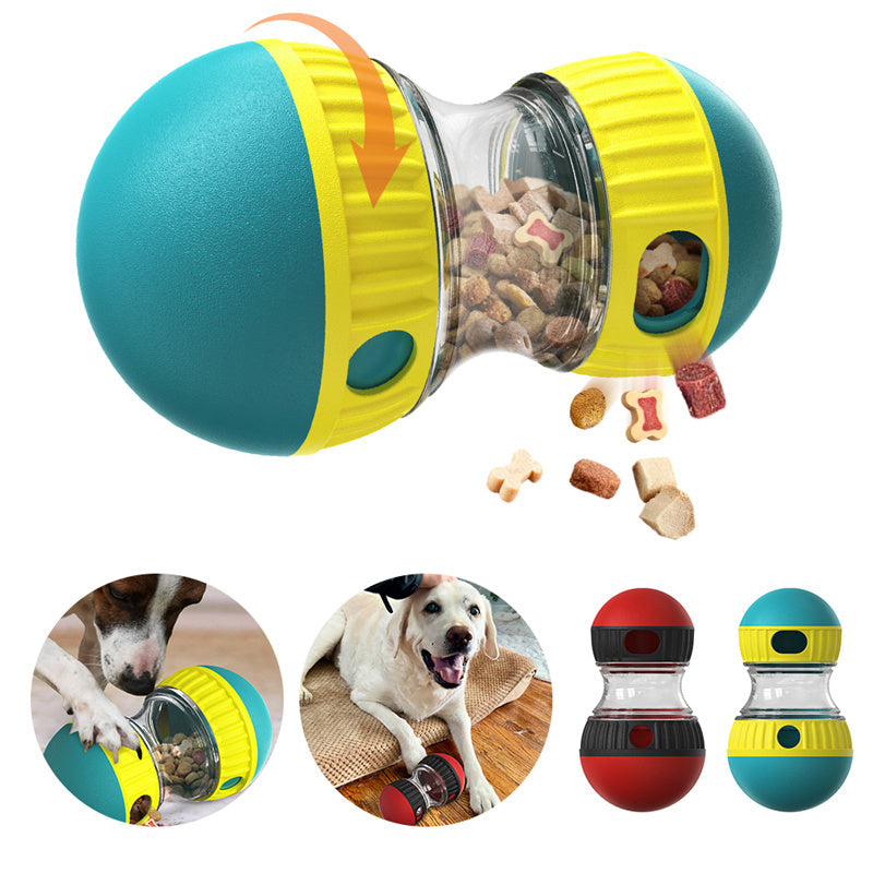 Food Dispensing Dog Puzzle Toy Tumbler