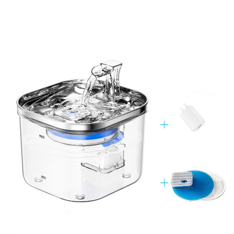 Stainless Steel Automatic Pet Water Fountain Stainless Steel Automatic