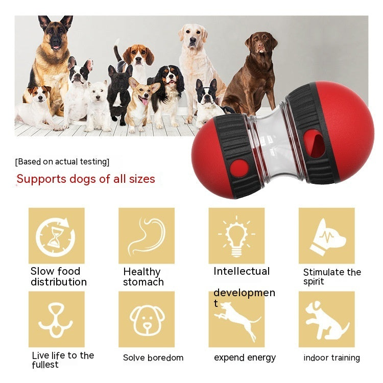 Food Dispensing Dog Puzzle Toy Tumbler