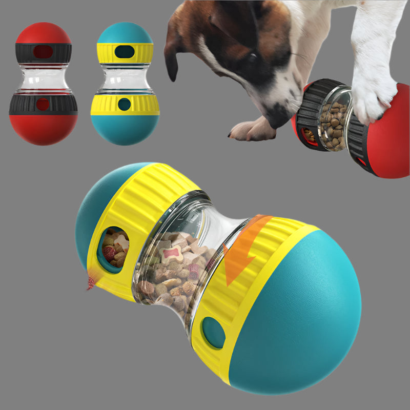 Food Dispensing Dog Puzzle Toy Tumbler
