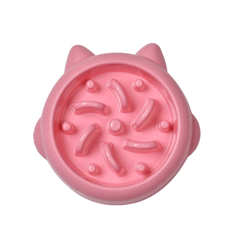 Anti-Choking Slow Feeder Pet Bowl