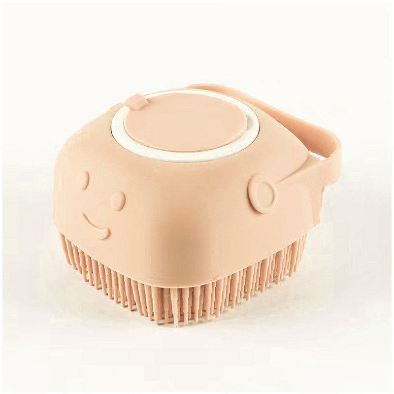 Silicone Brush with Shampoo Dispenser