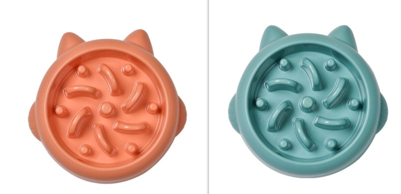 Anti-Choking Slow Feeder Pet Bowl