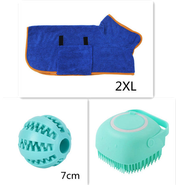 Silicone Brush with Shampoo Dispenser