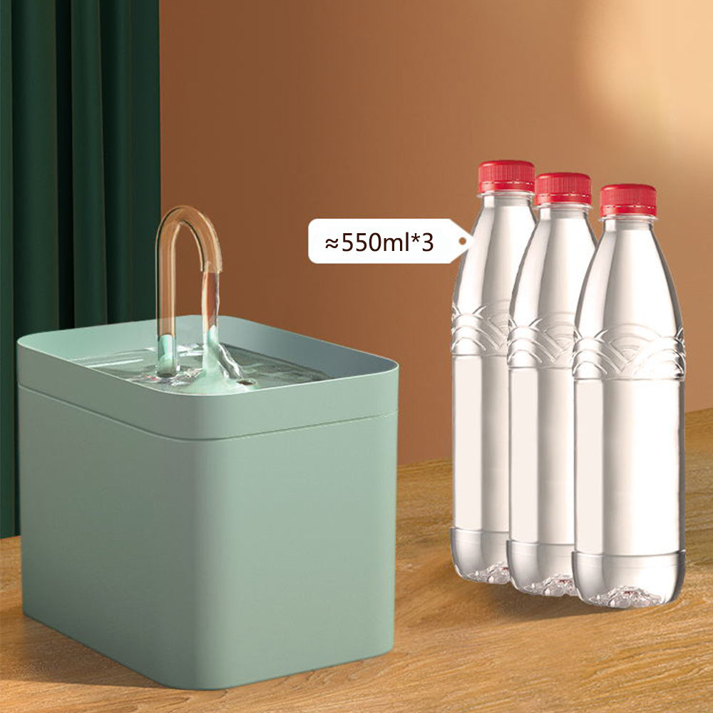 Automatic Cat Water Fountain 1.5L USB Filter